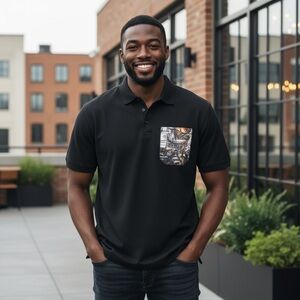 DETROIT INSTITUTE OF ART Polo. Size 2X